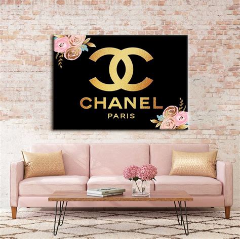 chanel pictures wall decor